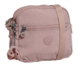 *Brand New* Kipling Brilliant Pink Keefe Crossbody w/ Keychain